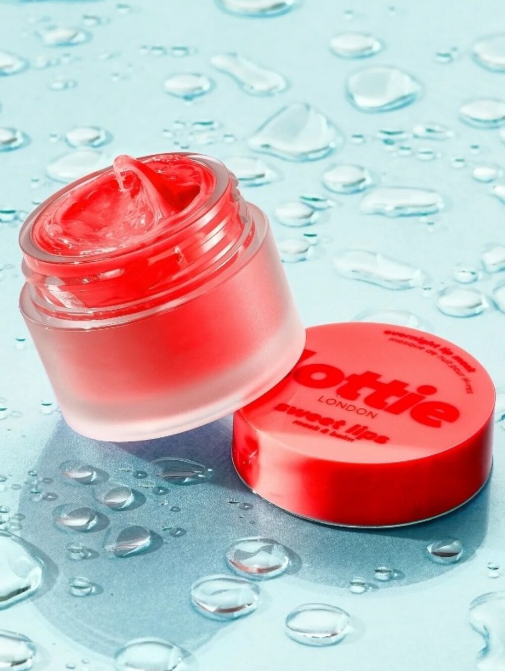 💋5/$25 Lottie London Sweet Lips Lip Mask & Balm - Cherry Kiss